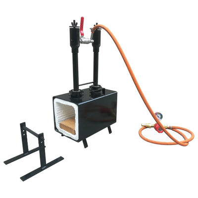 Simond Store PFI-21B Gas Propane Double Burner Rectangular Farrier Forge, Steel