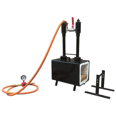 Simond Store PFI-21B Gas Propane Double Burner Rectangular Farrier Forge, Steel