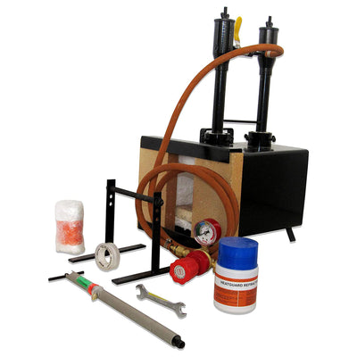 Simond Store PFI-21B Gas Propane Double Burner Rectangular Farrier Forge, Steel