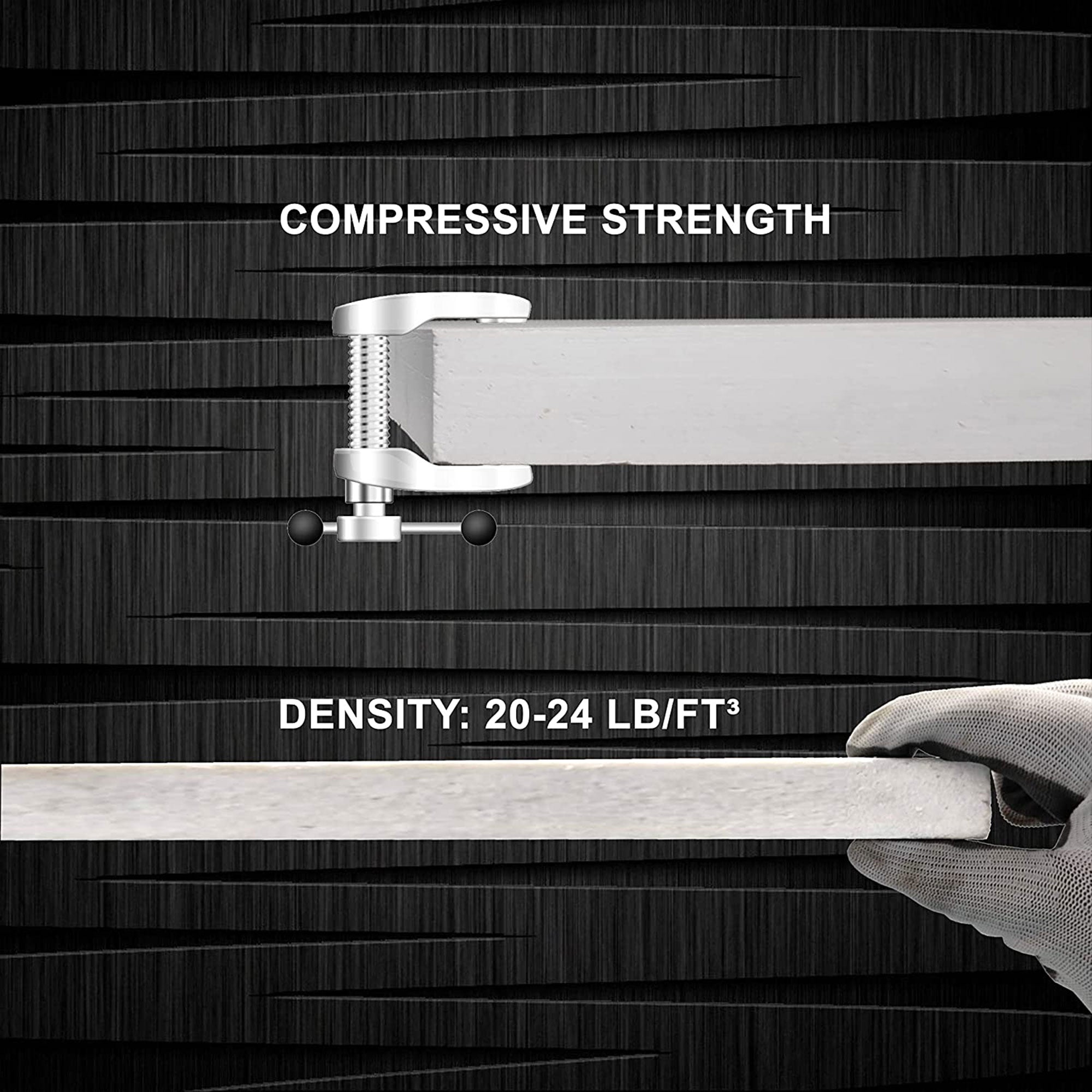 Simond Store VZ4F Ceramic Fiber Board Insulation for Forge, Pizza Oven, and Kiln