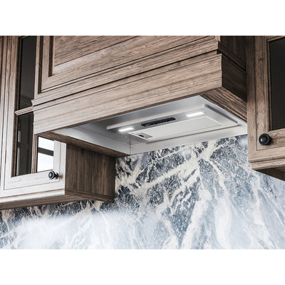 Zephyr Range Hood 400 CFM Power Tornado Mini Insert w/Dual LED Lights (Open Box)