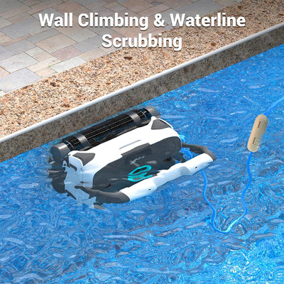 Aiper Smart Orca 1200 Pro Auto Robotic Wall Climbing Triple Motor Pool Vacuum
