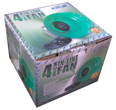 HYDROFARM ACDF4 Active Air 4 Inch Hydroponic In-Line Fan 165 CFM (Dented)