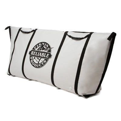 Reliable Fishing Products 30 Inch Tall x 72 Inch Long Insulated Kill Bag, White