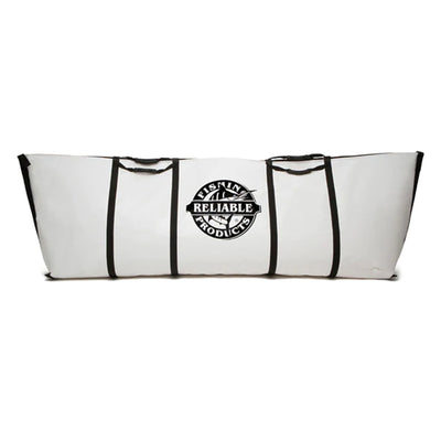 Reliable Fishing Products 30 Inch Tall x 90 Inch Long Insulated Kill Bag, White