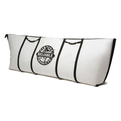 Reliable Fishing Products 30 Inch Tall x 90 Inch Long Insulated Kill Bag, White