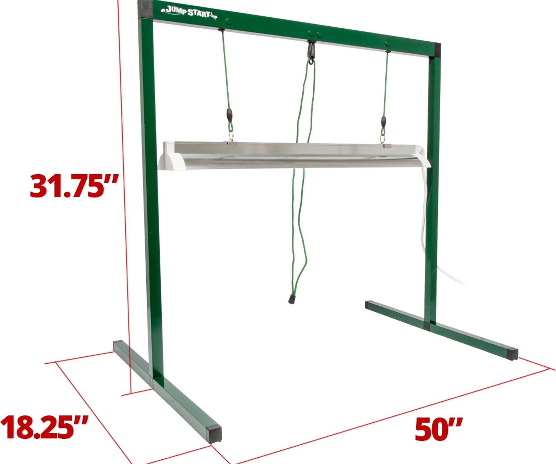 Hydrofarm 48" Jump Start 4-foot T5 Grow Light System w/ 54W Tube (Open Box)