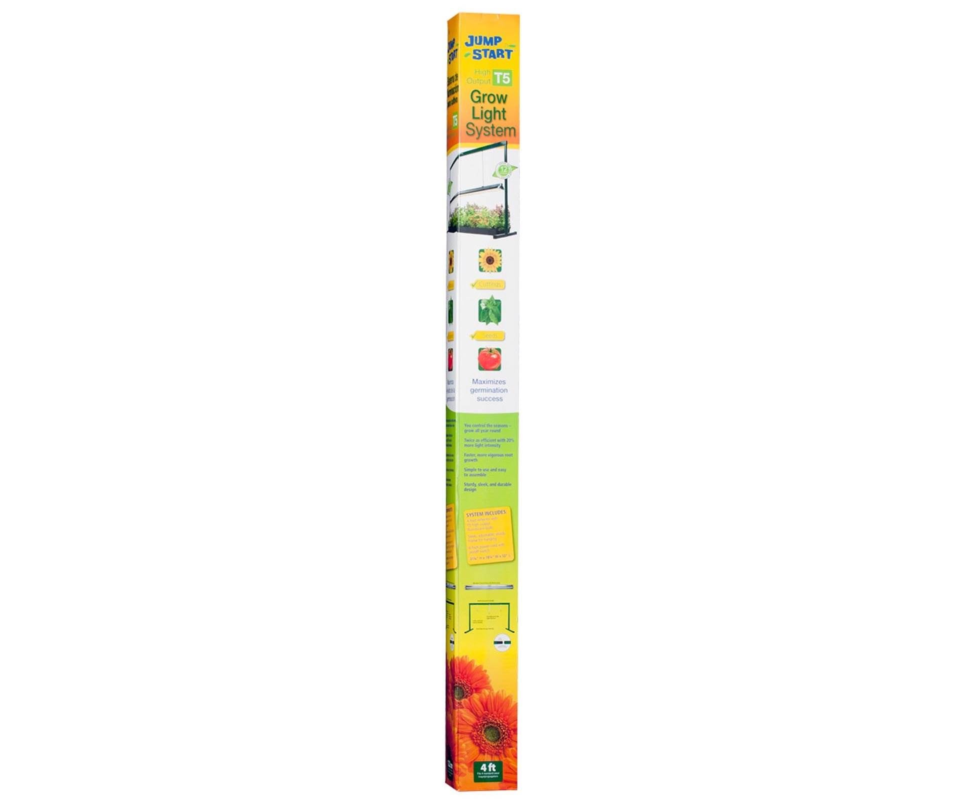Hydrofarm 48" Jump Start 4-foot T5 Grow Light System w/ 54W Tube (Open Box)