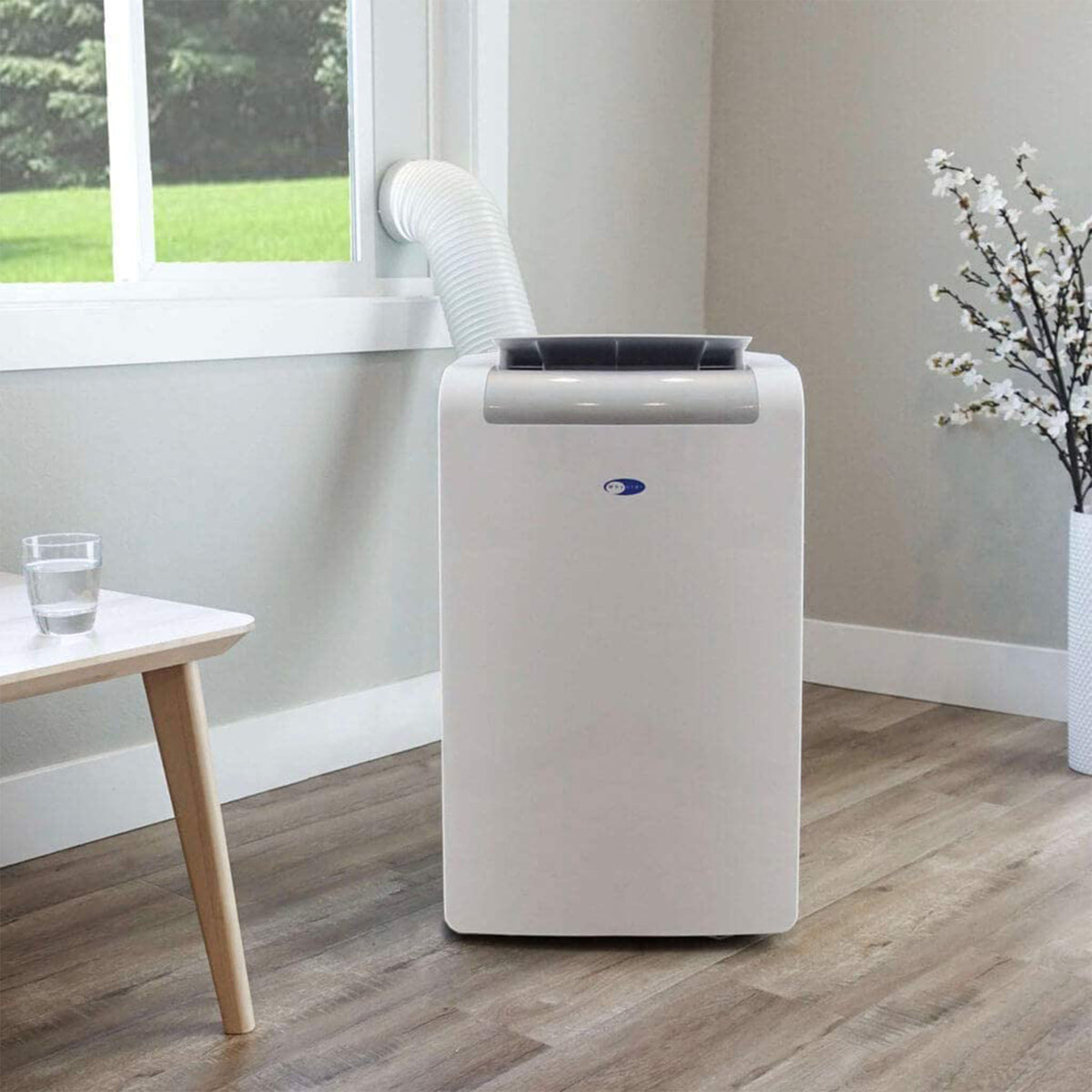 Whynter ARC-122DS 14000 BTU Portable Air Conditioner, Dehumidifier, & Fan, White