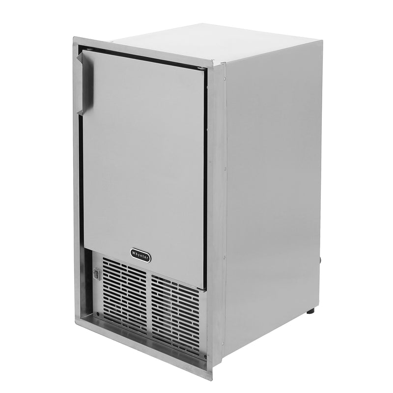 Whynter Undercounter Marine Grade Ice Maker 23 lbs Cube Daily, Stainless Steel