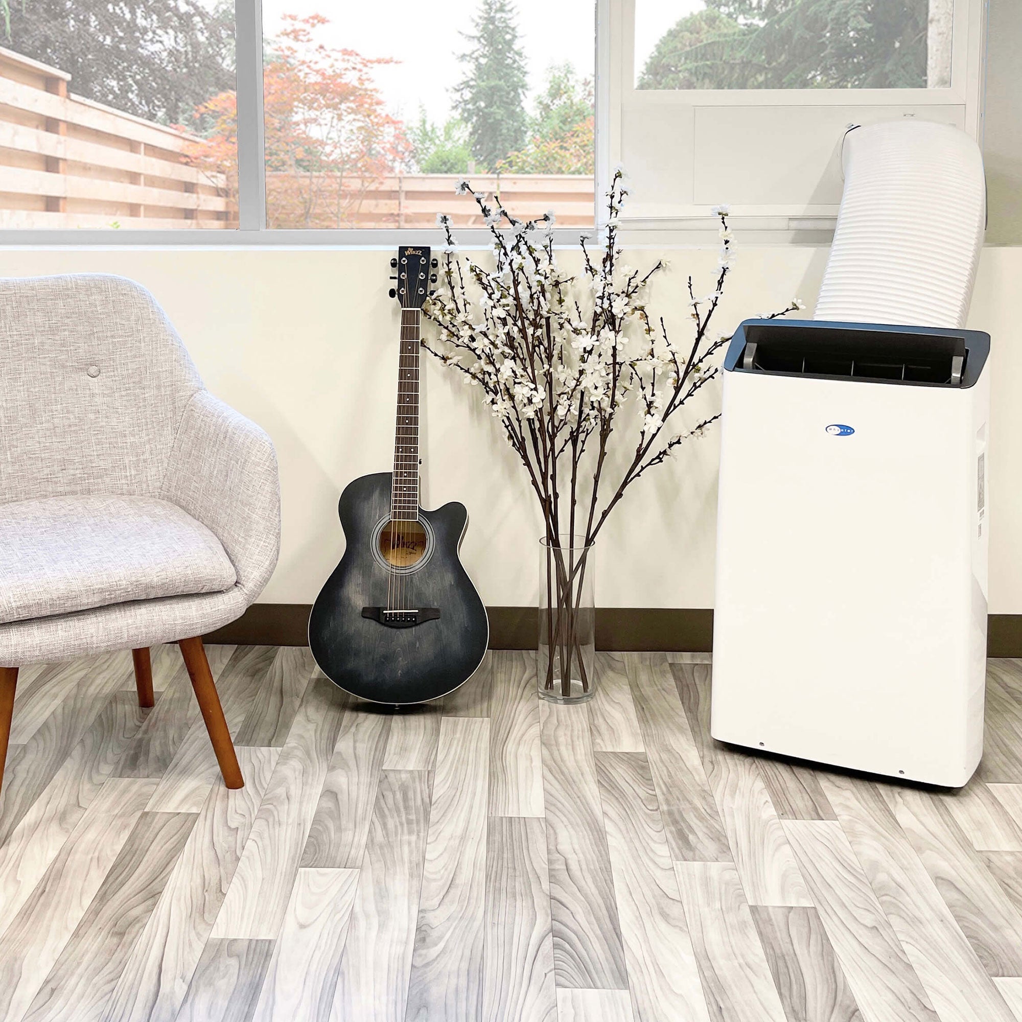 Whynter 14,000 BTU Inverter Dual Hose AC, Heater, Dehumidifier, & Fan, White