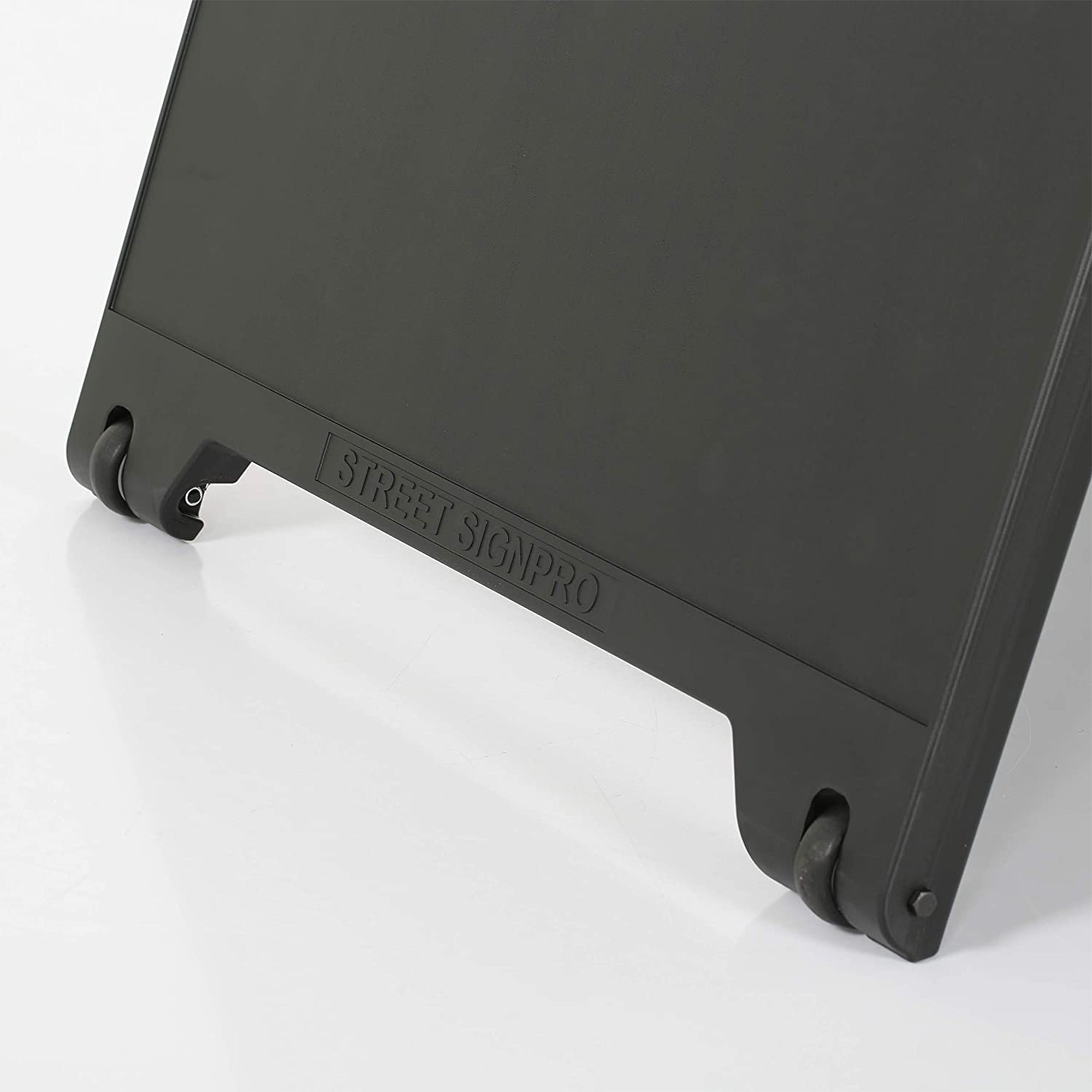 M&T Displays SignPro 24 x 36 Inch Weatherproof Sandwich A Frame Board, Black