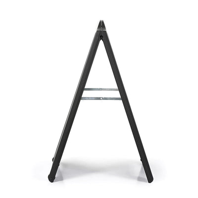 M&T Displays SignPro 24 x 36 Inch Weatherproof Sandwich A Frame Board, Black