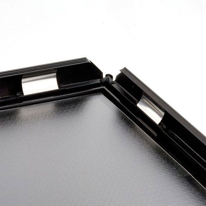 Opti Frame 8.5 x 11 In Wall Mount Front Load Frame, Black, 10 Count (Open Box)