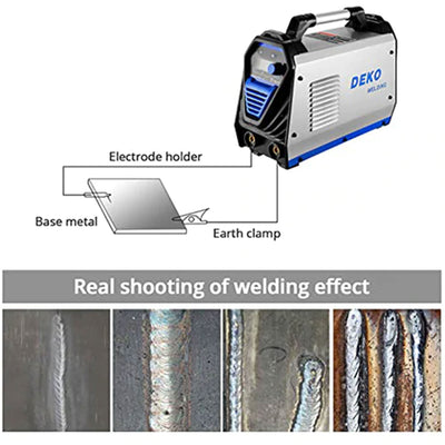 DEKO DKUS-MMA-200A Portable Lightweight Stick Arc Welding Machine (Used) - VMInnovations