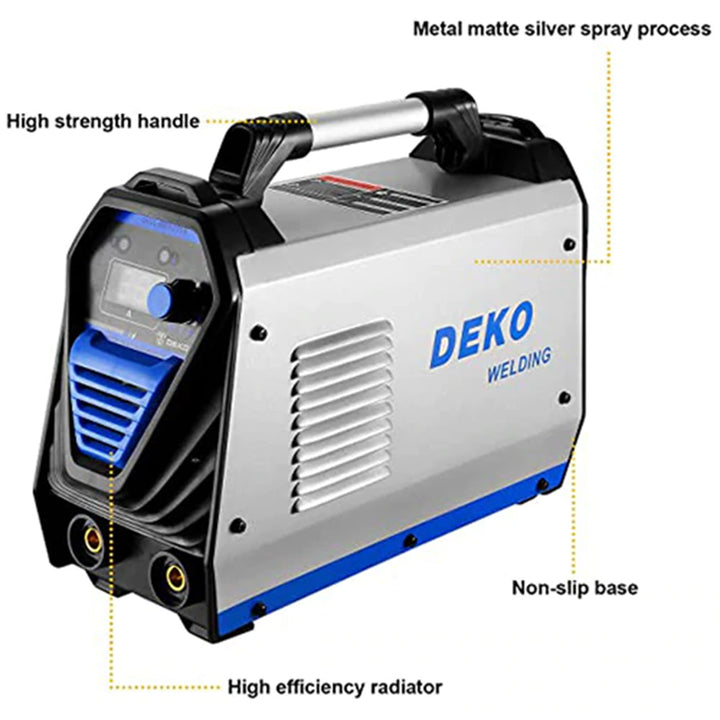 DEKO DKUS-MMA-200A Portable Lightweight Stick Arc Welding Machine (Used)