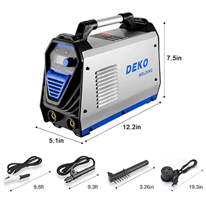 DEKO DKUS-MMA-200A Portable Lightweight Stick Arc Welding Machine (Used)