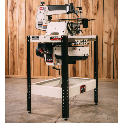 JET Flip Top Table for Benchtop Machines w/ 20 Inch L x 25 Inch W Work Surface