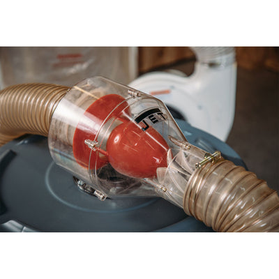 JET 717600 Cyclone Woodchip and Dust Bullet Separator for Filters and Impellers