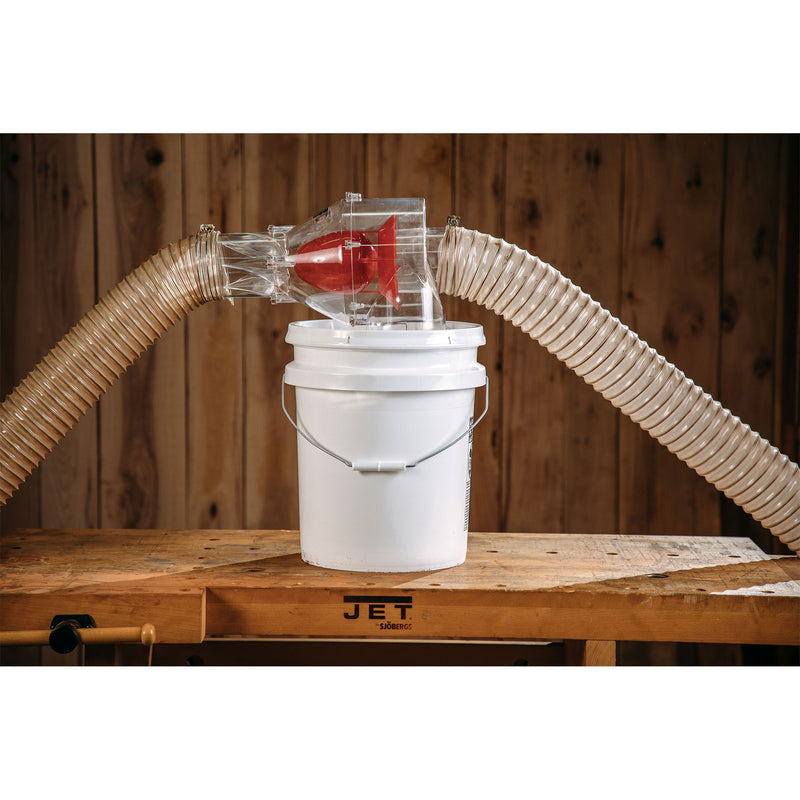 JET 717600 Cyclone Woodchip and Dust Bullet Separator for Filters and Impellers