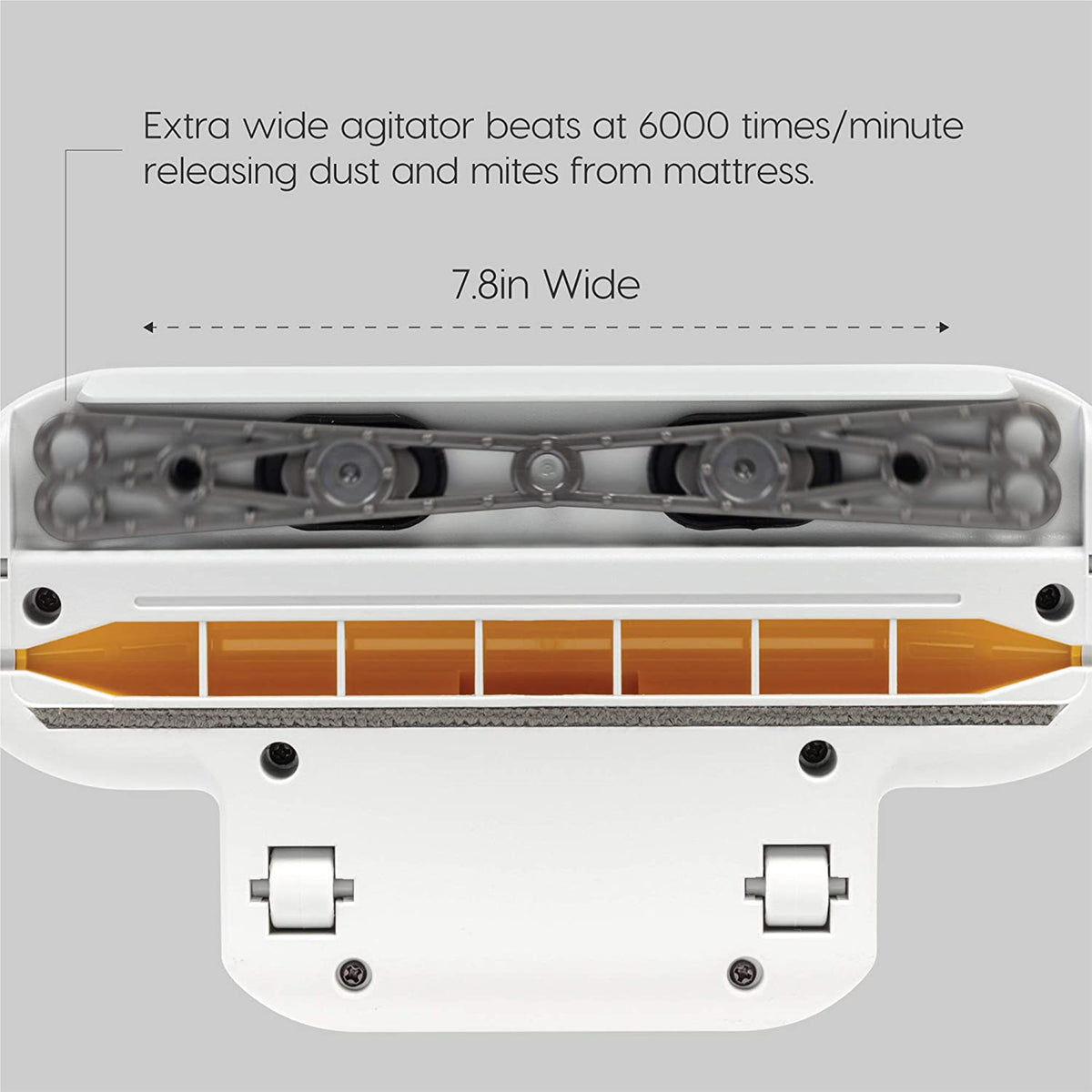 IRIS USA Corded Household Mattress Vacuum with Dust Mite Sensors (Open Box)
