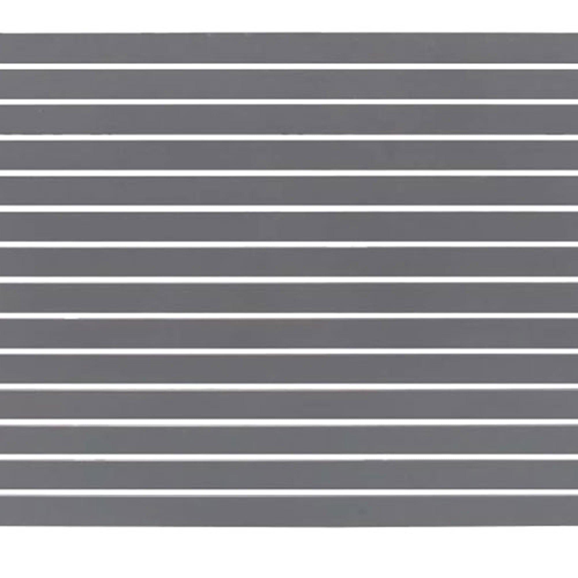 Stratco 71 x 94" Slat Gate Fencing, Gray, w/ 95" 1 Way Fence Post, Gray, 2 Pack