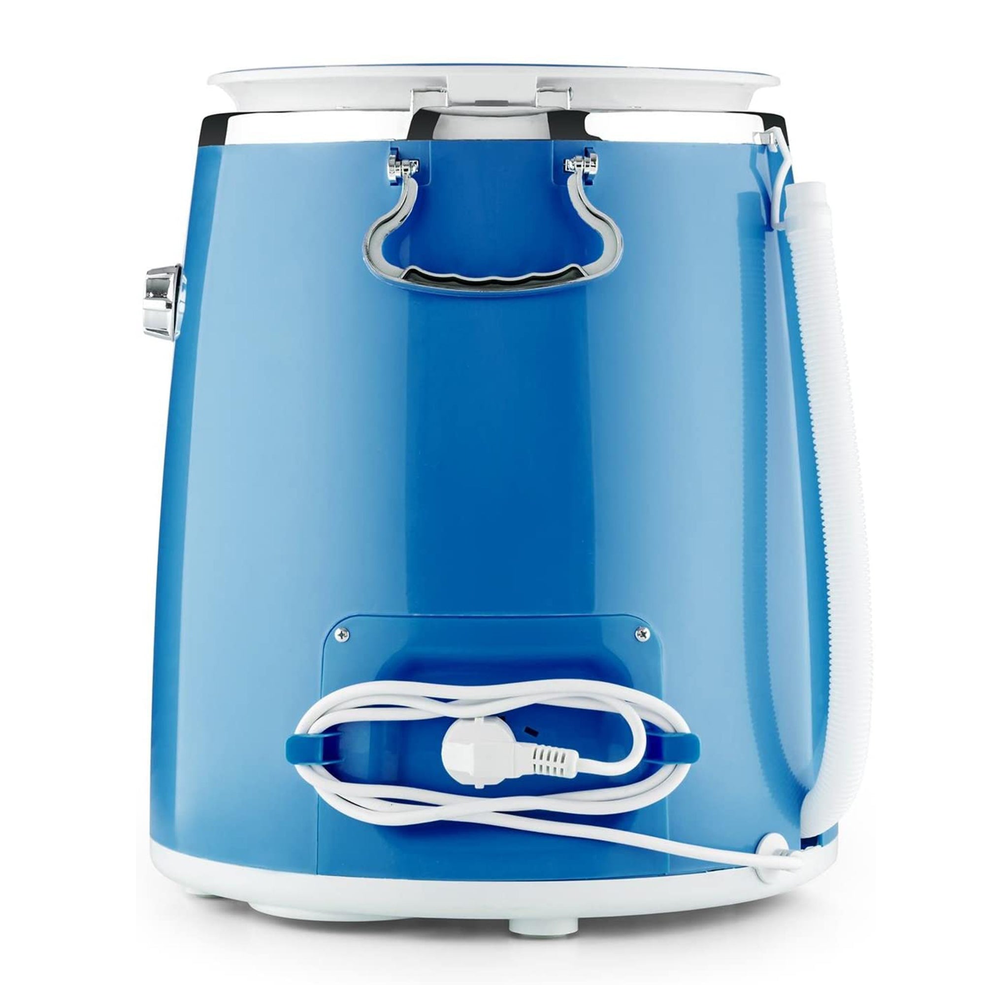 OneConcept Ecowash Pico Portable Compact Mini Top Loading Washing Machine, Blue