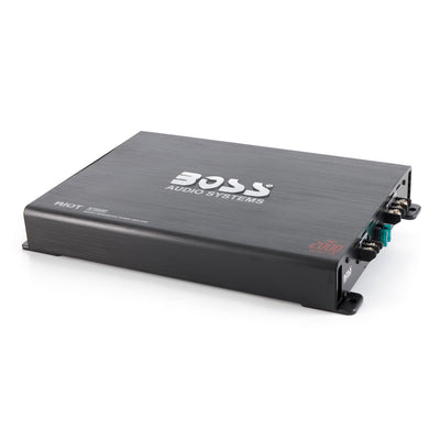 Boss Audio R2000M 2000W Riot Monoblock Car Audio MOSFET Power Amplifier (2 Pack)