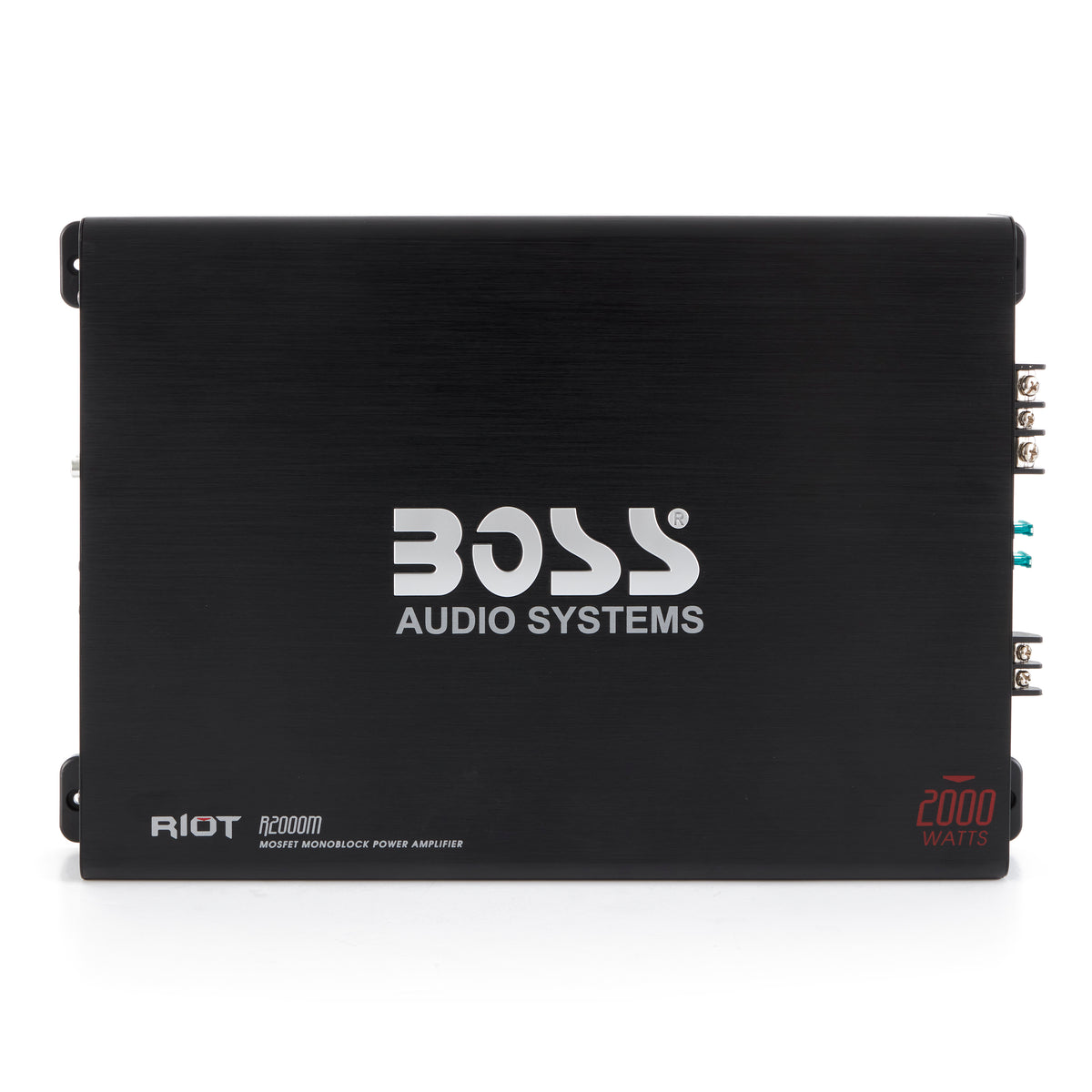 Boss Audio 2000W Riot Monoblock Car Audio MOSFET Power Amplifier Mono (4 Pack)