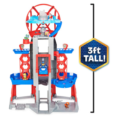 Spin Master Paw Patrol 3' Transforming Adventure City Headquarters Tower, 3 & Up