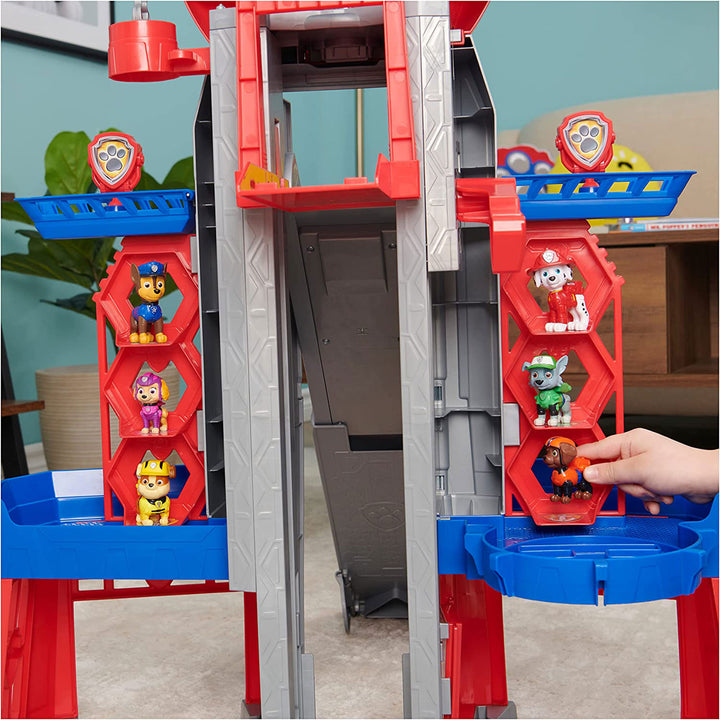 Spin Master Paw Patrol 3' Transforming Adventure City Headquarters Tower, 3 & Up