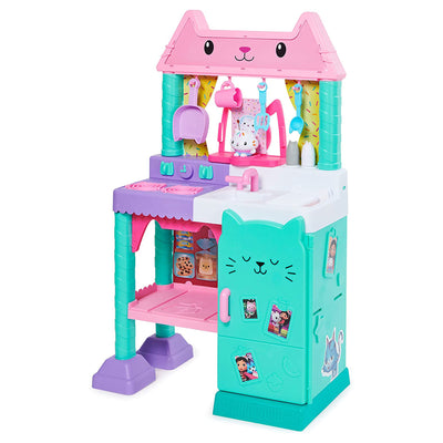 Gabby's Dollhouse Cakey Kitchen Playset with Accessories and Play Food - VMInnovations