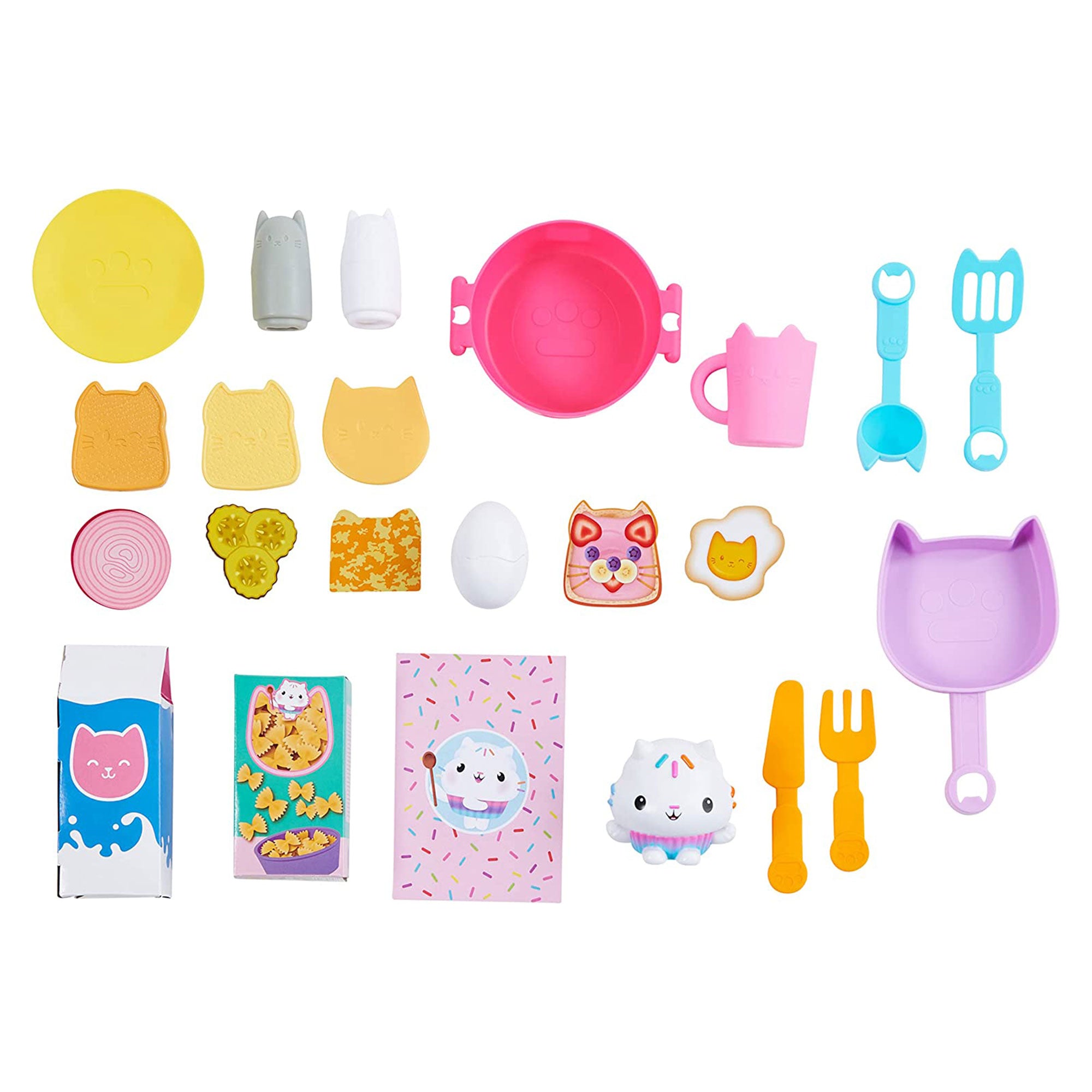 Gabby's Dollhouse Cakey Kitchen Playset with Accessories and Play Food - VMInnovations