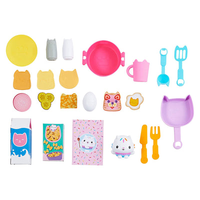 Gabby's Dollhouse Cakey Kitchen Playset with Accessories and Play Food - VMInnovations
