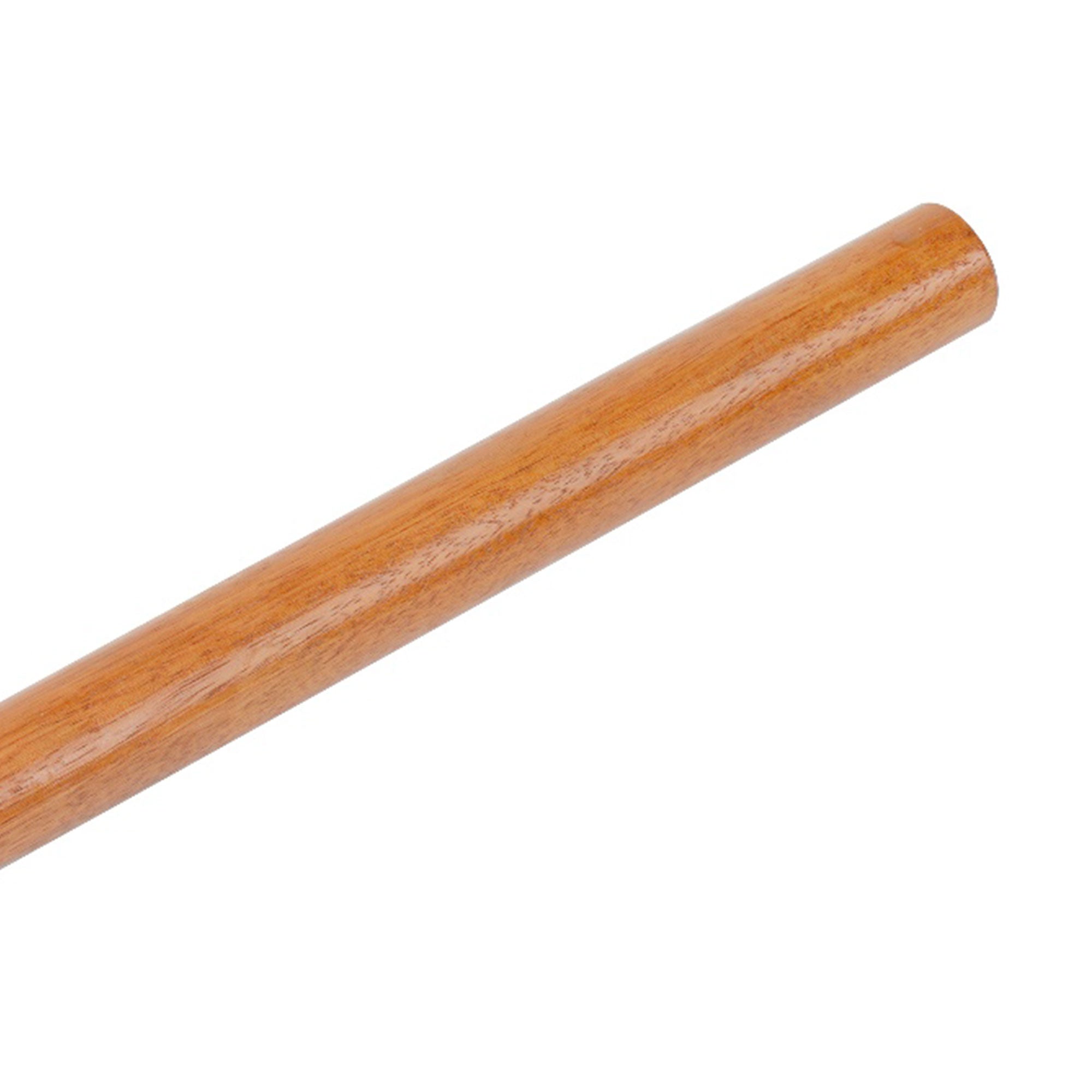 Timber Tuff TMW-08 24 Inch Steel Bark Spud with Wooden Handle for Debarking Logs - VMInnovations