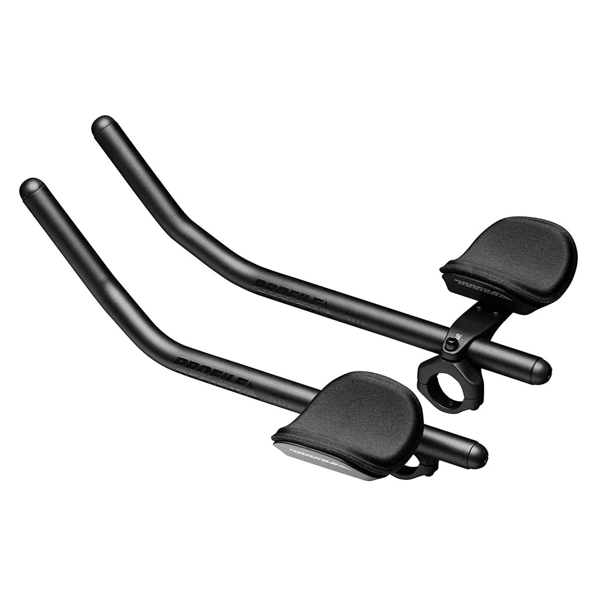 Profile Design Sonic Ergo 50A 60mm Comfort Bicycle Armrest Handlebars, Black