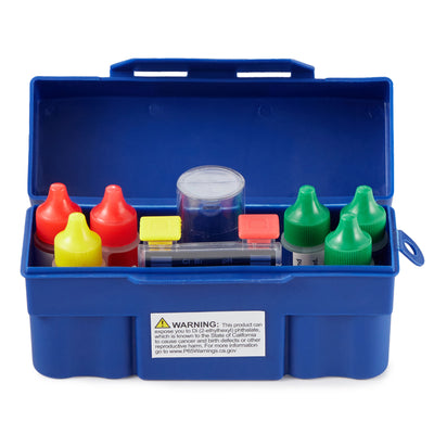 5-Way Swimming Pool/Spa Water Chemical Test Kit - Open Box