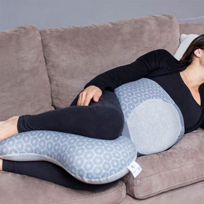 Babymoov Dream Belt Pregnancy Sleep Aid Wedge Pillow, Grey, Large/XLarge (Used) - VMInnovations