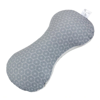Babymoov Mom and Baby Sleep Aid Leg Support Nursing Pillow, Grey Polka Dots - VMInnovations