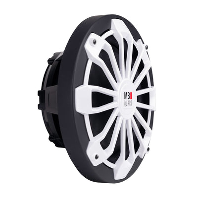 MB Quart NPW-254 Nautic Premium 10" 600W 4 Ohm Shallow Subwoofer Boat Speaker - VMInnovations