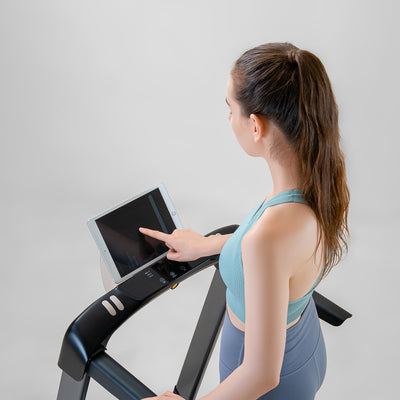 Quiet Portable Folding Flex Treadmill w/ Bluetooth & Fitness Tracking App (Used) - VMInnovations