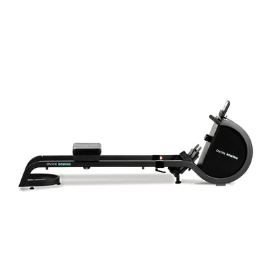 OVICX Foldable Home Rower w/Adjustable Foot Plate & Extra Long Track(Open Box) - VMInnovations