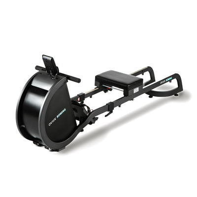 OVICX R100 Foldable Home Rower with Adjustable Foot Plate and Extra Long Track