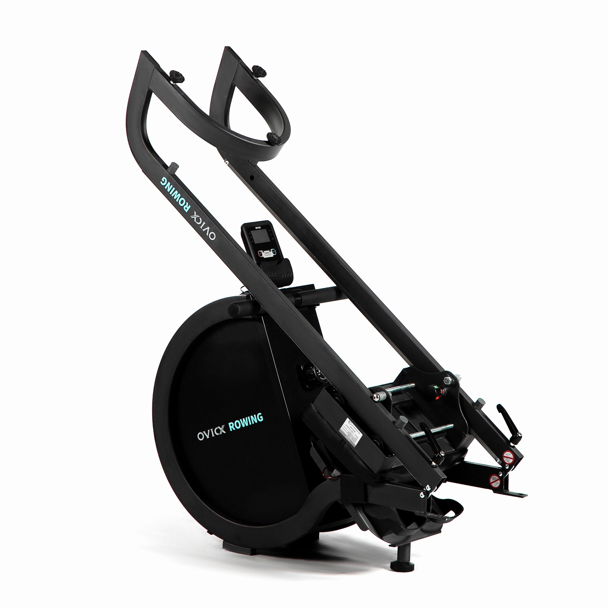 OVICX Foldable Home Rower w/Adjustable Foot Plate & Extra Long Track(Open Box) - VMInnovations