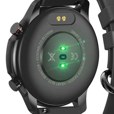 KOSPET MAGIC 4 Bluetooth 5ATM Waterproof Smartwatch w/ 24 Hour Tracking, Black
