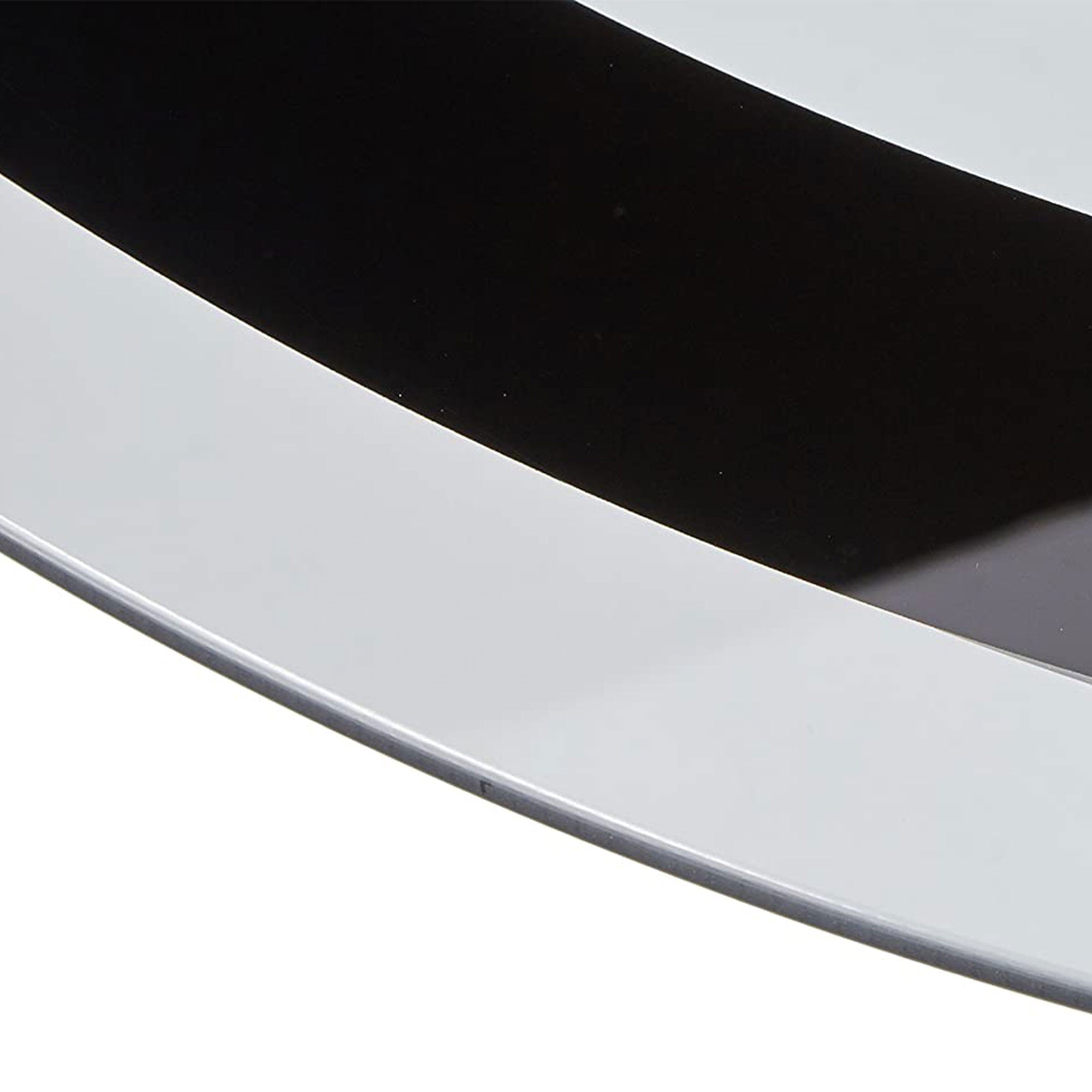 Coaster Home Furnishings Tempered Glass Top Coffee Table, Chrome/Black (Used) - VMInnovations