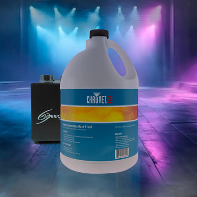 CHAUVET DJ Hurricane HFG Water Based Smoke Fog Haze Machine Fluid, 1 Gal (Used)