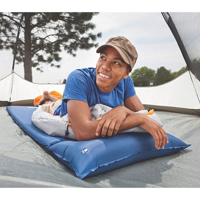 Coleman Self-Inflating Camping Pad Mattress with Attached Pillow (Open Box)