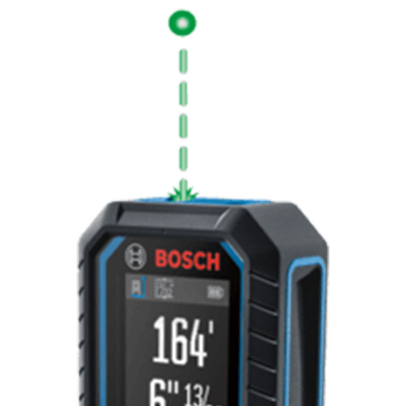 Bosch BLAZE Green Beam 165 Foot Laser Measure with Rounding Button (Open Box)