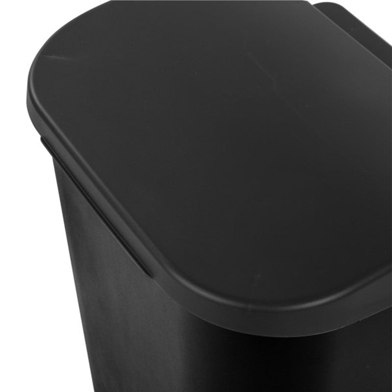 Sterilite 11.3 Gal Lift Top Lid Wastebasket Kitchen Trash Can, Black (18 Pack)